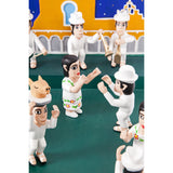 El Baile de la Jarana / Woodcarving Mexican Folk Art Sculpture