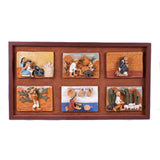 Historia de mi pueblo / Ceramics Mexican Folk Art Clay Frame