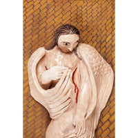 Angel Caido / Ceramics Mexican Folk Art Clay Frame