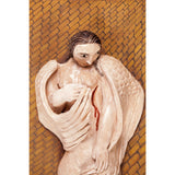 Angel Caido / Ceramics Mexican Folk Art Clay Frame