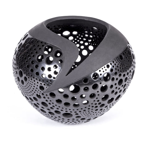 Circulos / Ceramics Black Clay Mexican Folk Art