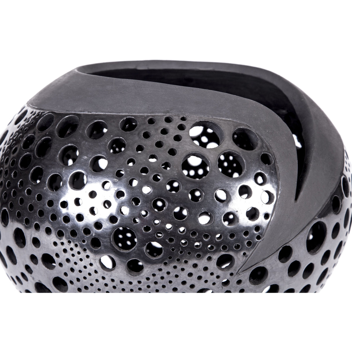 Circulos / Ceramics Black Clay Mexican Folk Art