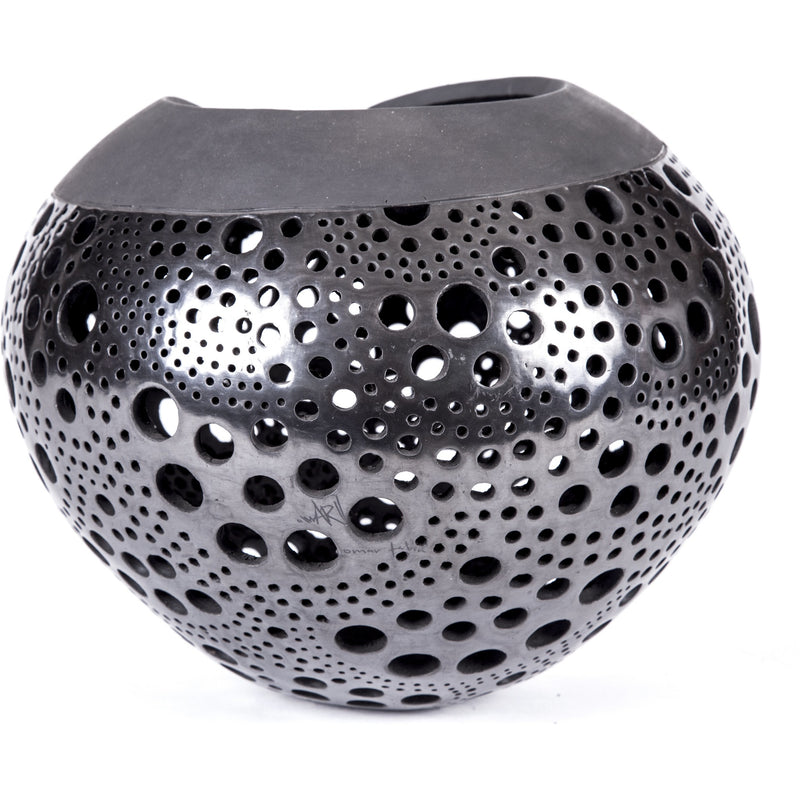 Circulos / Ceramics Black Clay Mexican Folk Art