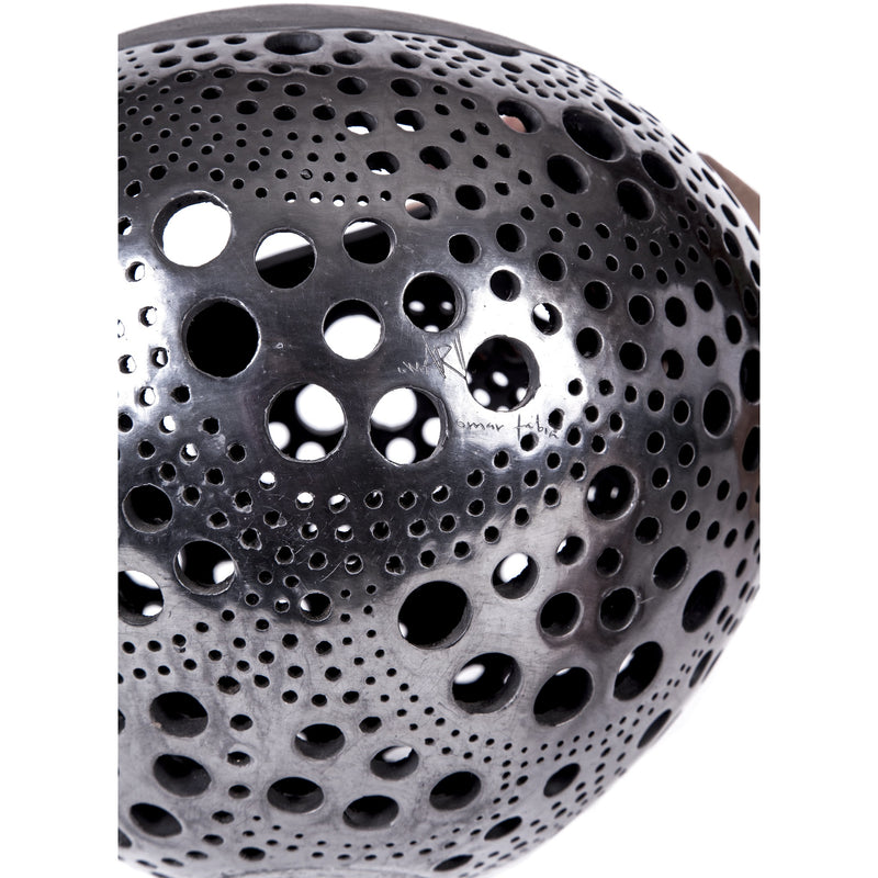 Circulos / Ceramics Black Clay Mexican Folk Art