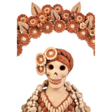 Catrina con Ofrenda de Muertos / Ceramics Mexican Folk Art Clay