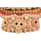 Catrina con Ofrenda de Muertos / Ceramics Mexican Folk Art Clay