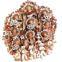 Nacimiento Tehuano / Ceramics Mexican Folk Art Clay Nativity