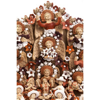 Nacimiento Tehuano / Ceramics Mexican Folk Art Clay Nativity