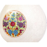 Costurero Blanco y Rallado / Lacquer Mexican Folk Art