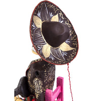 El Mariachi / Mexican Mechanical Folk Art Carton Sculpture