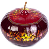 Costurero Vino / Lacquer Mexican Folk Art