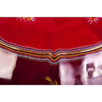 Costurero Vino / Lacquer Mexican Folk Art