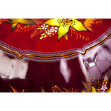Costurero Vino / Lacquer Mexican Folk Art