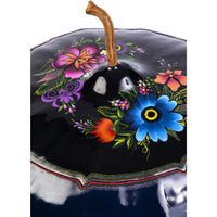 Costurero Azul / Lacquer Mexican Folk Art
