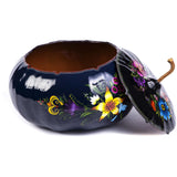 Costurero Azul / Lacquer Mexican Folk Art