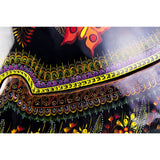 Costurero con tapa negra / Lacquer Mexican Folk Art