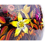 Costurero con tapa negra / Lacquer Mexican Folk Art