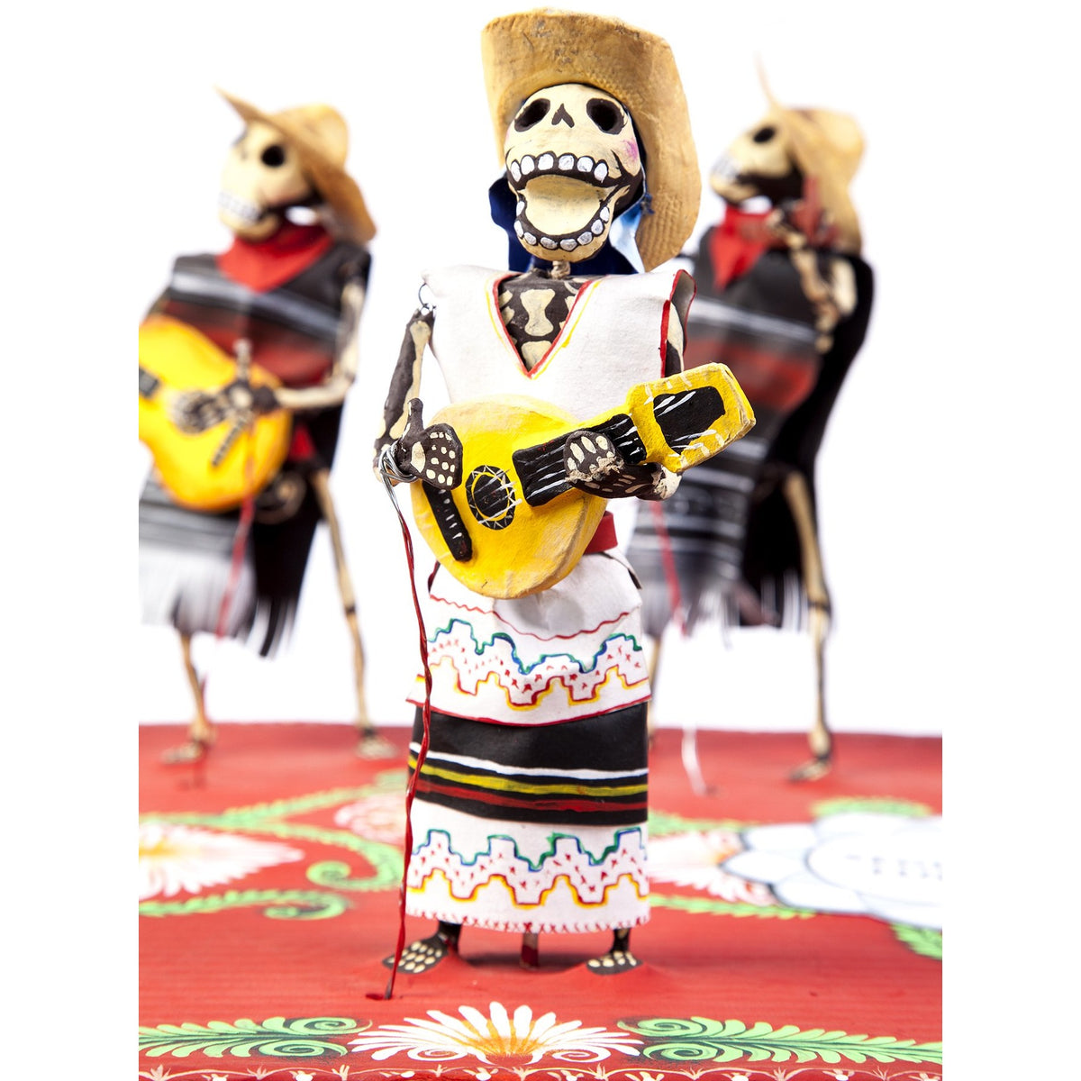 Juego de la Piñata / Mexican Mechanical Folk Art Carton Sculpture