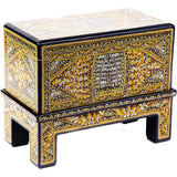 Caja Detallada / Woodcarving Lacquer Mexican Folk Art