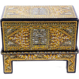Caja Detallada / Woodcarving Lacquer Mexican Folk Art