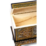 Caja Detallada / Woodcarving Lacquer Mexican Folk Art
