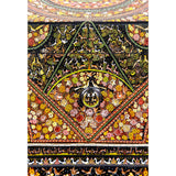 Baul Alhajero / Woodcarving Lacquer Mexican Folk Art