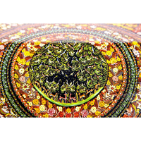 Baul Alhajero / Woodcarving Lacquer Mexican Folk Art