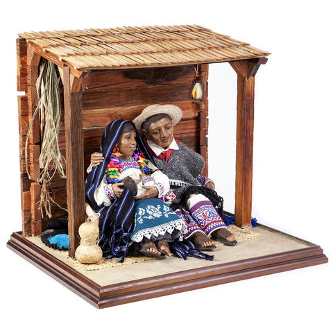 Familia Purepecha / Wax Sculpture Mexican Folk Art