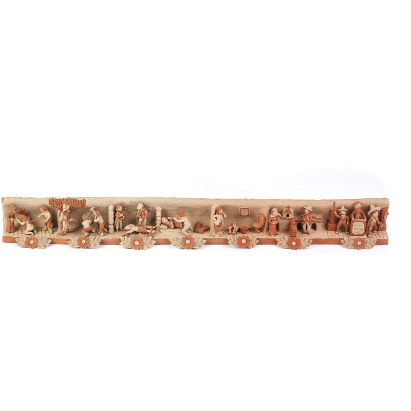 Revelacion de los Derechos Humanos / Ceramics Mexican Folk Art Clay