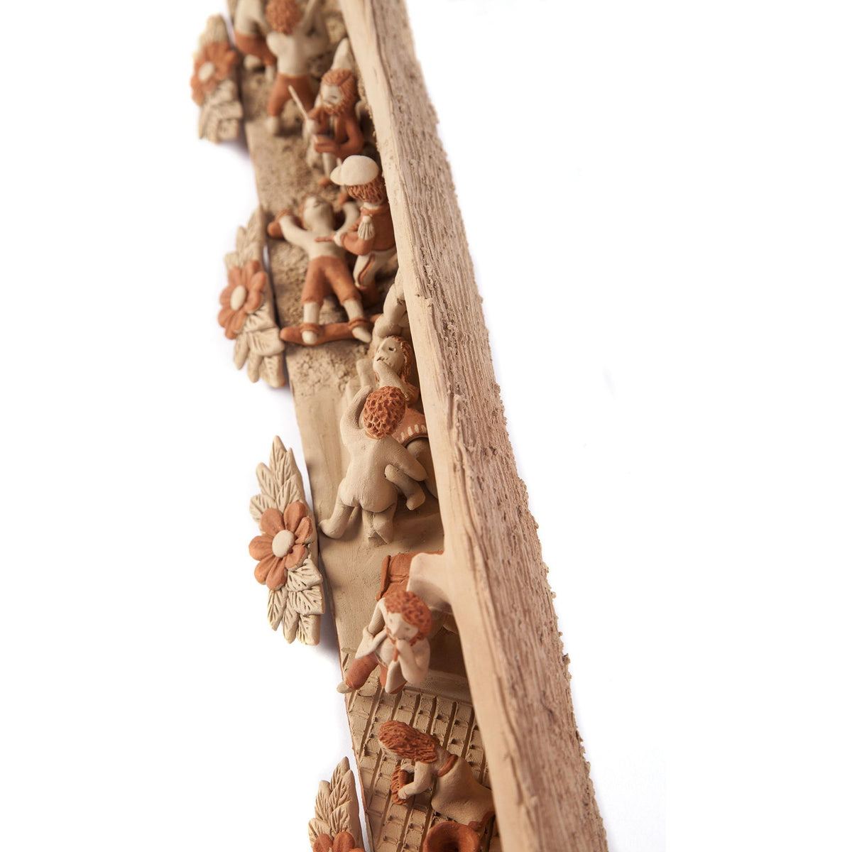 Revelacion de los Derechos Humanos / Ceramics Mexican Folk Art Clay