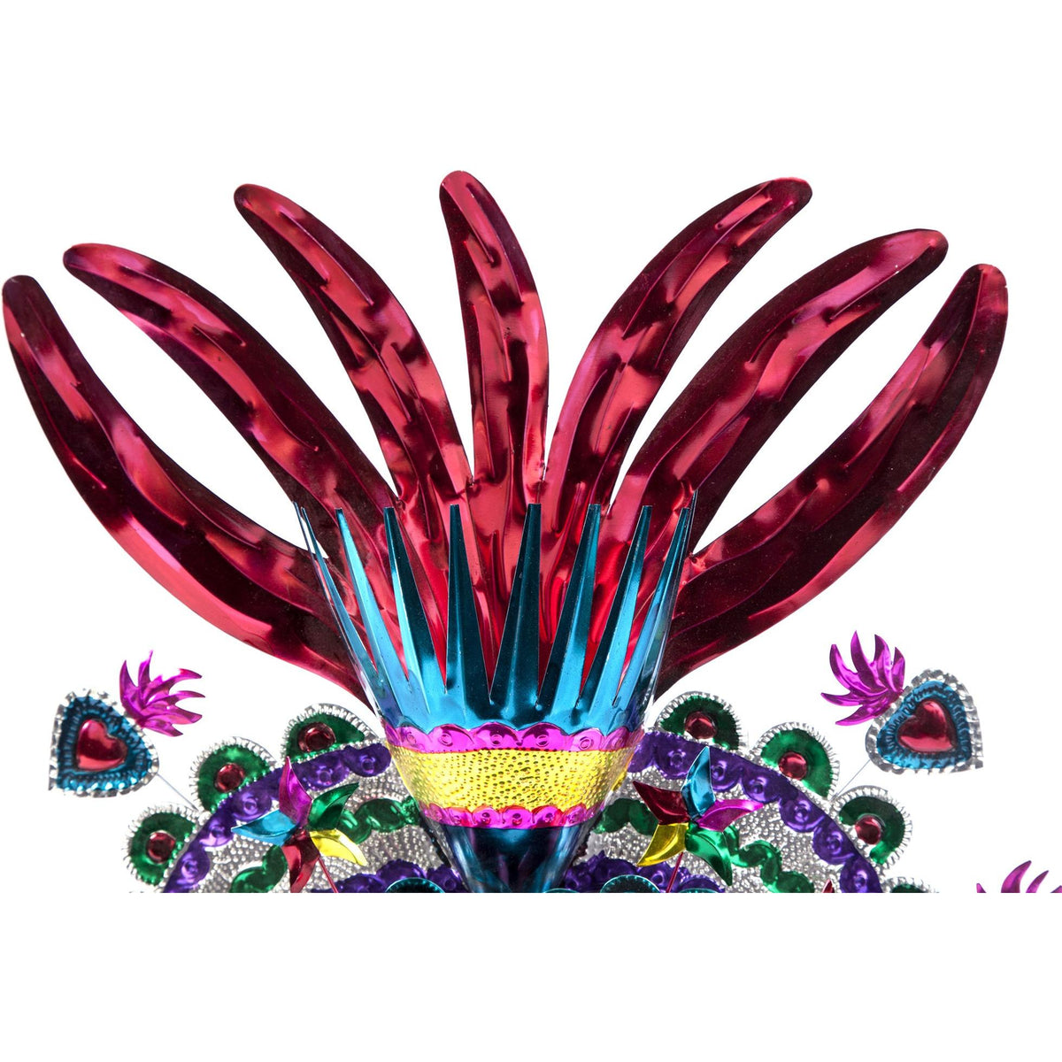 Corazon Frenesi / Tin Mexican Folk Art