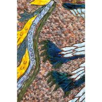 Escudo Guerrero del emperador Ahuizotl / Mexican Folk Art Featherwork
