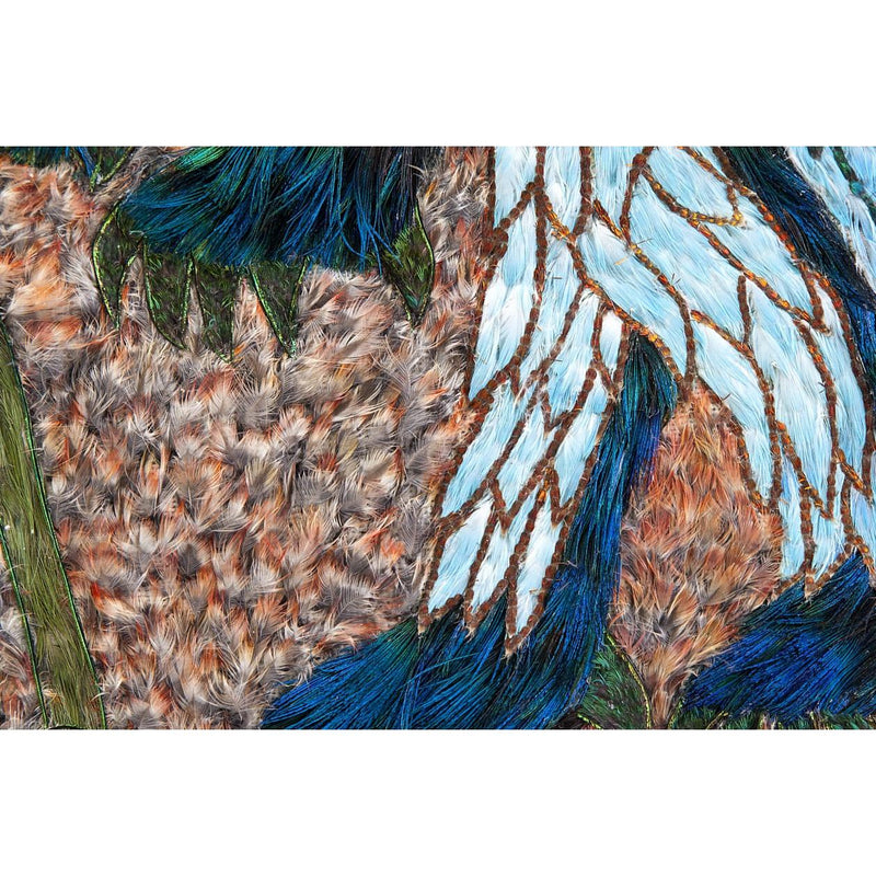 Escudo Guerrero del emperador Ahuizotl / Mexican Folk Art Featherwork