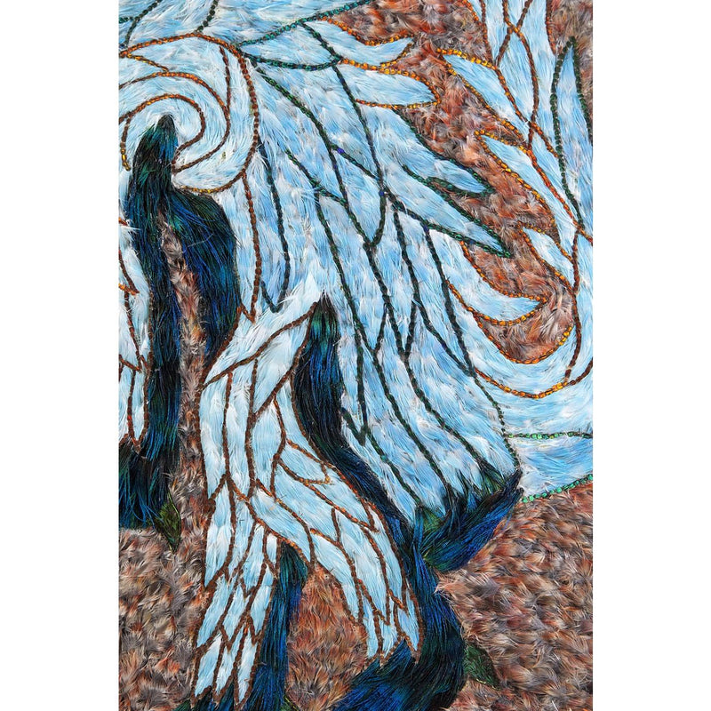 Escudo Guerrero del emperador Ahuizotl / Mexican Folk Art Featherwork