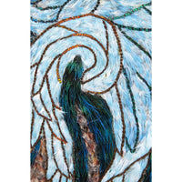Escudo Guerrero del emperador Ahuizotl / Mexican Folk Art Featherwork