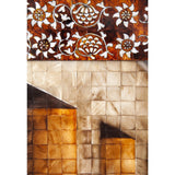 La Ultima Cena Colonial / Mexican Folk Art Inlay Nacre Frame