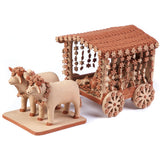 Carreta con Nacimiento / Ceramics Mexican Folk Art Clay Nativity
