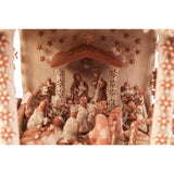 Carreta con Nacimiento / Ceramics Mexican Folk Art Clay Nativity