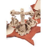 Mapa de Mexico en 1824 / Ceramics Mexican Folk Art Clay