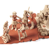 Mapa de Mexico en 1824 / Ceramics Mexican Folk Art Clay