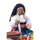 La Artesana / Wax Sculpture Mexican Folk Art