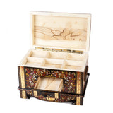 Caja Dorada / Woodcarving Lacquer Mexican Folk Art