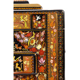 Caja Dorada / Woodcarving Lacquer Mexican Folk Art