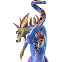 Alebrije Tochitl / Woodcarving Alebrije Mexican Folk Art Sculpture