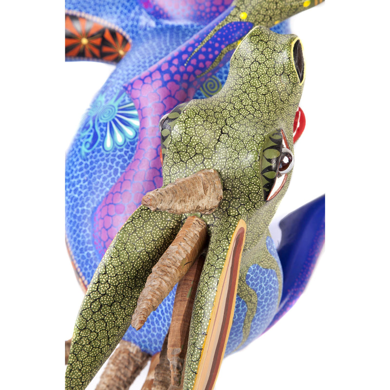 Alebrije Tochitl / Woodcarving Alebrije Mexican Folk Art Sculpture