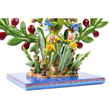 Escudo Nacional / Woodcarving Lacquer Mexican Folk Art