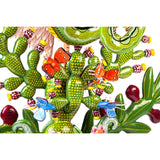 Escudo Nacional / Woodcarving Lacquer Mexican Folk Art