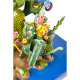 Escudo Nacional / Woodcarving Lacquer Mexican Folk Art