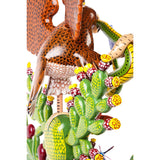 Escudo Nacional / Woodcarving Lacquer Mexican Folk Art