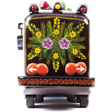 El Autobus / Woodcarving Lacquer Mexican Folk Art